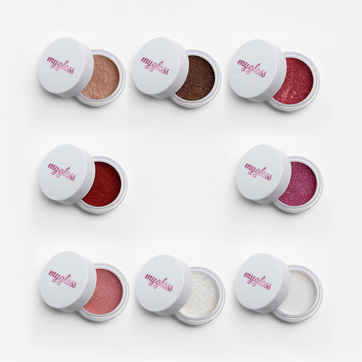 mygloss Lipgloss Pigmente Lover Megapack / 8×1,5 g